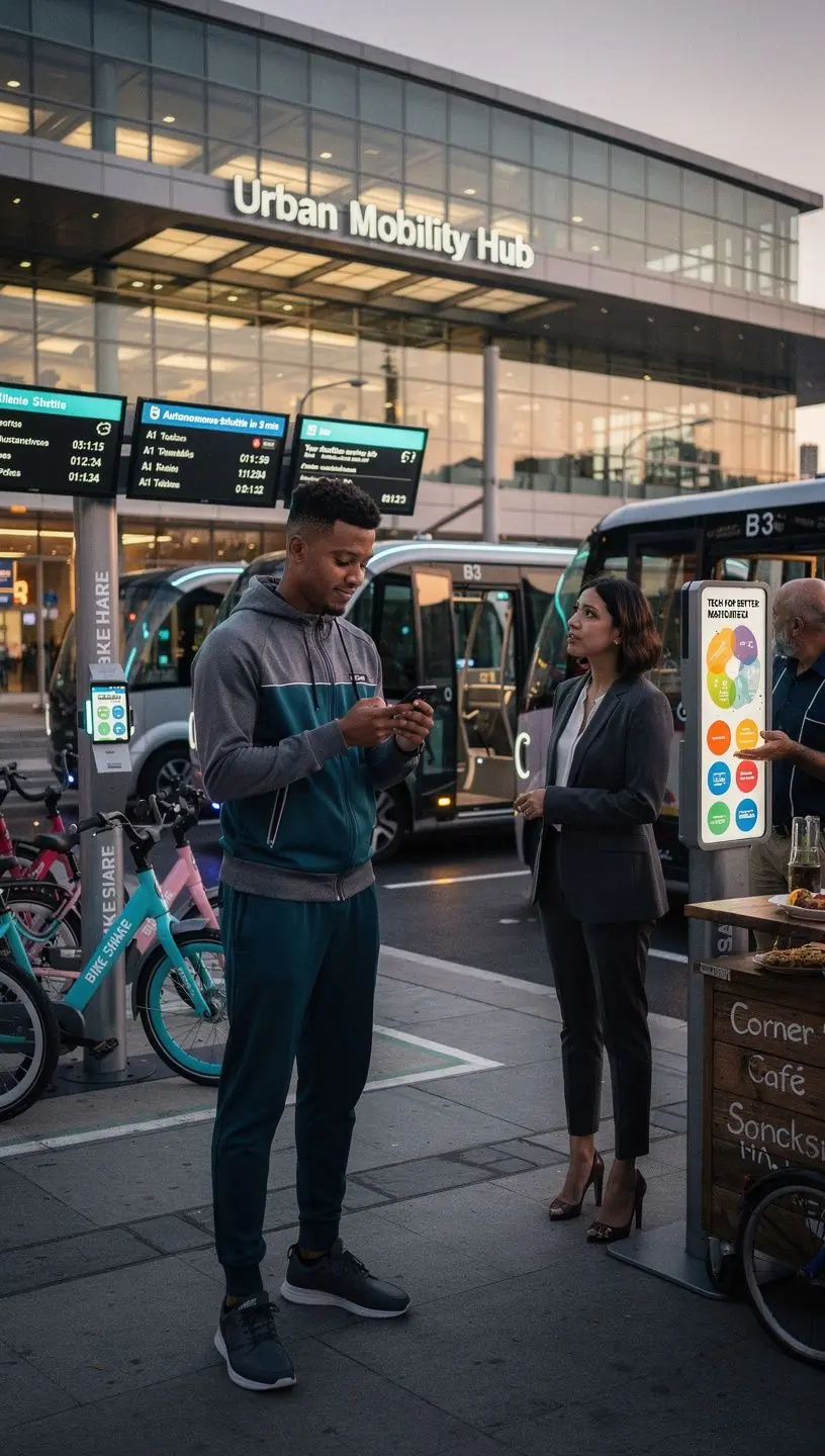 Drones surveying urban landscapes for development insights.