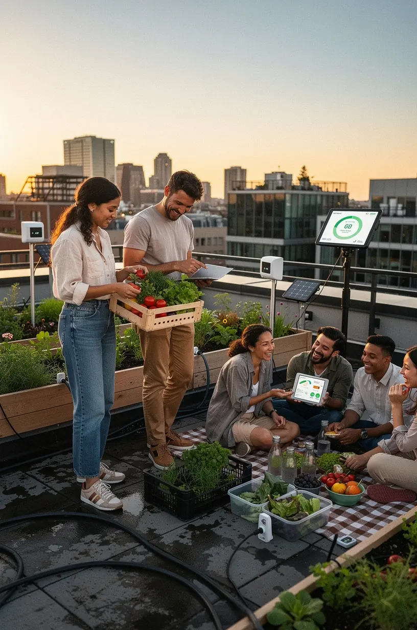 Smart waste management solutions for urban living